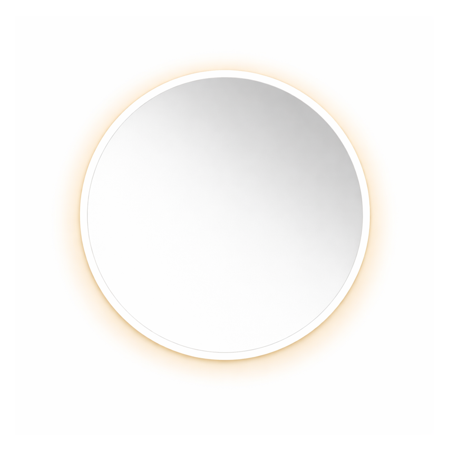 LED Simple Round Mirror | LED Mirror For Walls | 24x24 Inch High Quality Mirror | Mirror For Bathroom & Washroom