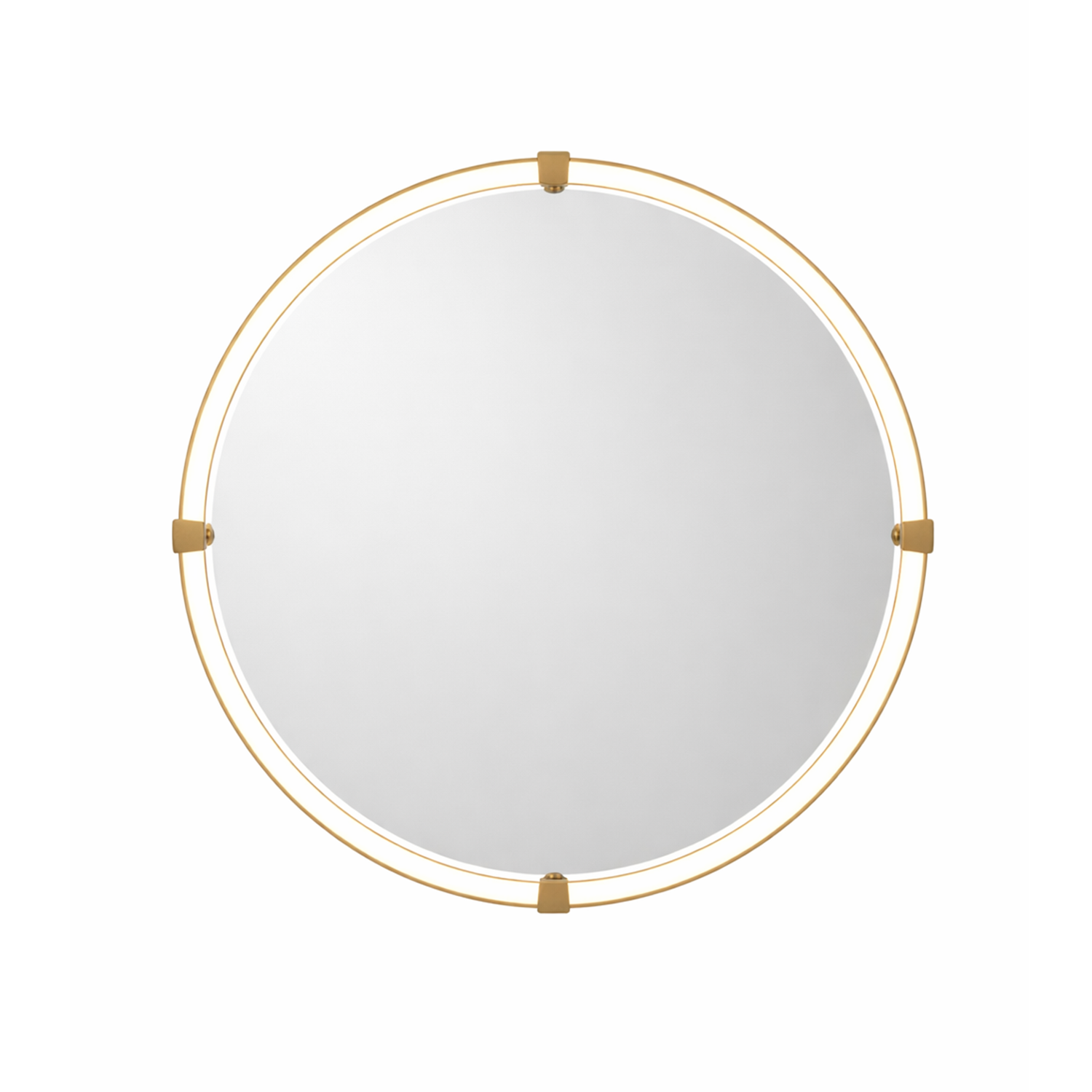LED Round Mirror | LED Mirror For Walls | 24x24 Inch High Quality Mirror | Decorative Mirror For Living Room, Bedroom & Washroom